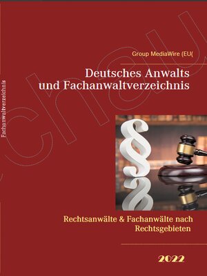 cover image of Deutsche Anwalts Datenbank